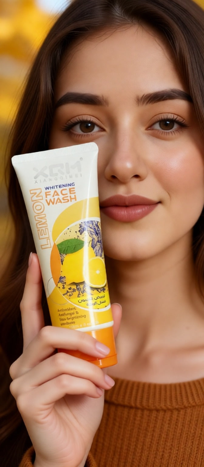 XQM whitening Lemon Face wash