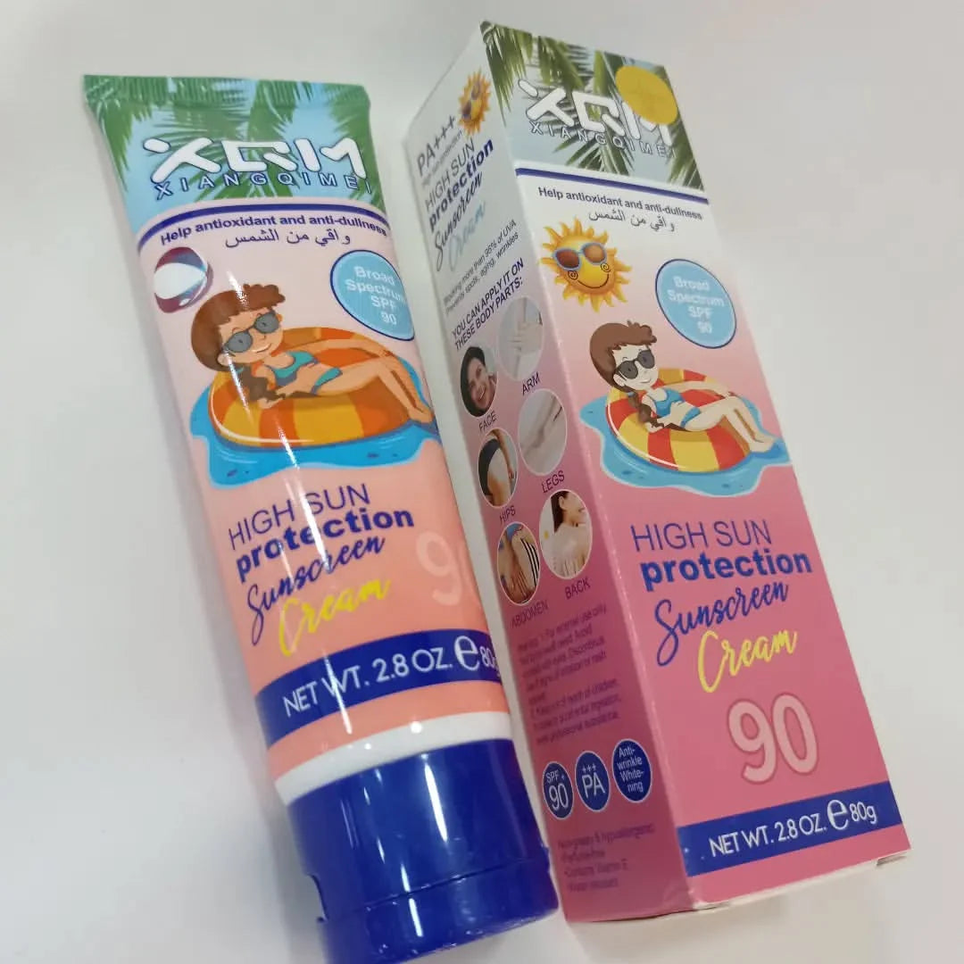 XQM High Sun Protection Sunscreen Cream SPF 90